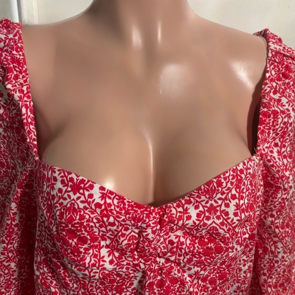 BODEN Women’s Linen Puff Sleeve Mini Shift Dress - Picture 8 of 16